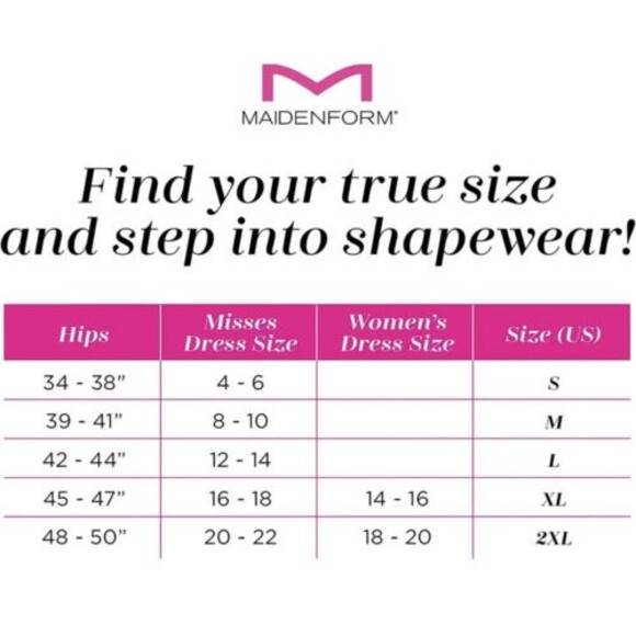 Maidenform Women’s Tame Your Tummy Lace Shapewear Thong Panty Firm Control Black - Picture 6 of 9